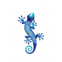 Déco murale : Gecko Bleu, Collection Kolor H 21 cm