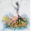 Tableau Danseuse : Ballerine multicolore, H 80 cm