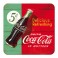 Sous-bock Métal & Liège : Modèle Coca-Cola, 5 Cent a Bottle, 9 x 9 cm