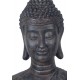 Statuette XL ethnique : Buste Bouddha XL, Gris vieilli, H 65 cm