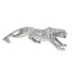 Statuette Panthère design : Modèle Silver Drop, L 58 cm
