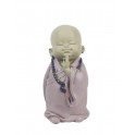 Petit Moine méditation, Parme, Collection Baby Zen, H 12,5 cm