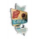 Enseigne Flèche LED : CAFE COFFEE SHOP, H 59 cm