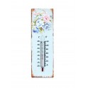 Thermomètre florale : Le temps des Roses, Mod 2, H 25 cm