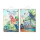 Plaque Bois Vintage Toucan & Jungle : Paradise, H 60 cm