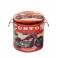 Tabouret-Coffres Vintage : Custom Motorbike, H 42 cm