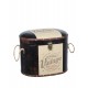 Coffre Mdf, Collection Vintage USA, California, H 33 cm (Moyen)