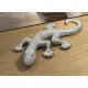 Statuette XL : La Tortue, Collection Perles de strass, L 37 cm
