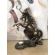 Statuette homme : L'ange déchu, hauteur 26 cm