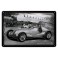 Plaque 3D métal Mercedes : Silver Arrows, L 30 x 20 cm