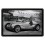 Plaque 3D métal Mercedes : Silver Arrows, L 30 x 20 cm