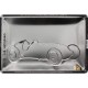 Plaque 3D métal Mercedes : Silver Arrows, L 30 x 20 cm