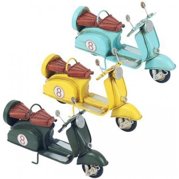 L30 cm modèle JAUNE pour collection ou décoration Scooter ou Vespa miniature