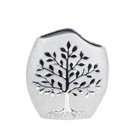 Vase rond céramique, Modèle Silver Tree (Grand), H 27 cm