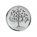 Plateau rond en céramique, Modèle Silver Tree, Diam 28 cm