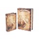 Boite Livre, Modèle Bateaux anciens, H 24 cm (Moyen)