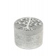 Boite ronde en céramique, Modèle Silver Tree, Diam 13,5 cm