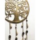 Suspension Arabesque : Arbre de vie cerclé avec cloches à tintement, H 75 cm