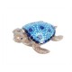 Statuette Tortue marine Bleue, Collection Marina, L 11 cm