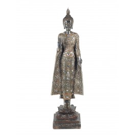 Statuette Bouddha debout : Collection Myanmar, H 43 cm