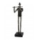 Statuette Design : Le Flutiste, Collection Industrielle, H 31 cm