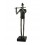 Statuette Design : Le Flutiste, Collection Industrielle, H 31 cm