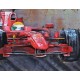 Tableau sur Bois & Métal 3D : Formule 1 Ferrari, L 120 cm