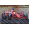 Tableau sur Métal 3D : Formule 1 Ferrari, L 120 cm
