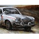 Tableau sur Bois & Métal 3D : Rallye à Monte Carlo, L 120 cm
