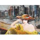 Tableau sur Métal 3D : Follement New-York, L 120 cm
