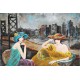 Tableau sur Métal 3D : Follement New-York, L 120 cm