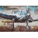 Tableau sur Métal 3D XL : L'avion de combat Spitfire, L 180 cm