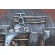 Tableau sur Métal 3D : Formule 1 Mercedes-Mc Laren, L 120 cm