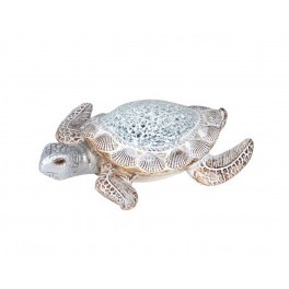 Statuette Tortue Marine, Collection Crazy Glass, L 16 cm