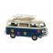 Combi miniatures en métal : Modèle bleu, L 17 cm