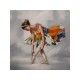 Tableau Danseuse : Ballerine multicolore, H 80 cm