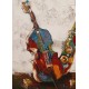 Tableau Design Musique : Concerto Colorato, H 100 cm
