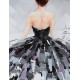 Tableau moderne Femme : Nuit parisienne 2, H 100 cm