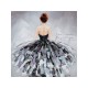 Tableau moderne Femme : Nuit parisienne 2, H 100 cm
