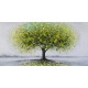 Tableau Design Arbre : Life & Green Tree, L 120 cm