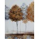 Tableau Design Arbre : Brown Forest, L 120 cm