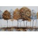 Tableau Design Arbre : Brown Forest, L 120 cm