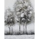 Tableau Design Arbre : Revenons au bois 2, H 80 cm