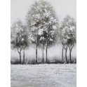Tableau Design Arbre : Revenons au bois 2, H 80 cm