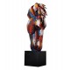 Décoration Animal en métal design : Tête de Cheval, Hauteur 70 cm