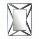 Miroir Design : Modèle Indus Chic en métal, H 110 cm