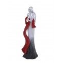 Statuette Design : Femme, Collection Red Scarf, H 37 cm