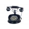 Horloge rétro : Modèle Téléphone ancien à cadran, L 26 cm
