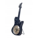 Horloge rétro : Modèle Guitare Electrique, H 34 cm