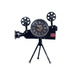 Horloge Industrielle à poser : Mod Caméra Cinéma, H 25 cm